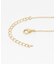 SMELLY so’　rectangle plate necklace