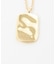 SMELLY so’　rectangle plate necklace