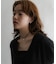 SMELLY so’　oval plate cord necklace
