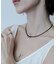 SMELLY so’　oval plate cord necklace
