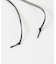 SMELLY so’　oval plate cord necklace