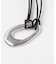 SMELLY so’　oval plate cord necklace
