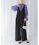 ワイドパンツデザインオールインワン