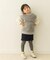クルーネックミニ裏毛ベスト(KIDS)