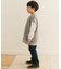 クルーネックミニ裏毛ベスト(KIDS)