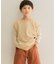 クルーネックミニ裏毛ベスト(KIDS)