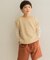 クルーネックミニ裏毛ベスト(KIDS)