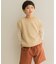 クルーネックミニ裏毛ベスト(KIDS)
