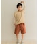 クルーネックミニ裏毛ベスト(KIDS)