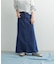 Denim Flare Skirt