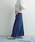Denim Flare Skirt