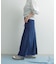 Denim Flare Skirt