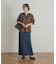 Denim Flare Skirt