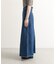 Denim Flare Skirt