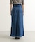 Denim Flare Skirt