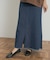 Denim Flare Skirt