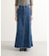 Denim Flare Skirt