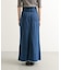 Denim Flare Skirt