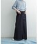 Denim Flare Skirt
