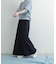 Denim Flare Skirt