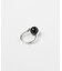 SMELLY so’　onyx sphere ring