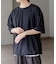 4WAYストレッチプルオーバーショートスリーブTシャツ