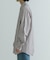 ATON　GIZA STRIPE WASHED SHIRTS