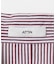 ATON　GIZA STRIPE WASHED SHIRTS