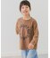『別注』FRUIT OF THE LOOM×DOORS　サークルロゴ長袖Tシャツ(KIDS)