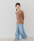 『別注』FRUIT OF THE LOOM×DOORS　サークルロゴ長袖Tシャツ(KIDS)