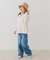『別注』FRUIT OF THE LOOM×DOORS　サークルロゴ長袖Tシャツ(KIDS)