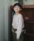 『別注』FRUIT OF THE LOOM×DOORS　サークルロゴ長袖Tシャツ(KIDS)