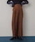 ストレートスラックスパンツ