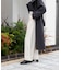 ストレートスラックスパンツ