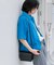 『イージーケア／セットアップ対応／ユニセックス』リネンライクボクシーシャツ(5分袖)