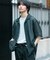 『ユニセックス』『洗濯可』アソートレースオープンカラーシャツ(5分袖)
