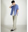 ノーカラーシャツ(5分袖)