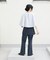 『2サイズ展開』スカートレイヤードフレアパンツ
