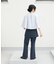 『2サイズ展開』スカートレイヤードフレアパンツ