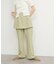 『2サイズ展開』スカートレイヤードフレアパンツ