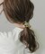 カラフルモチーフヘアポニー