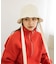 リボン付きキルティングバケットHAT