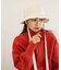 リボン付きキルティングバケットHAT