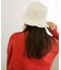 リボン付きキルティングバケットHAT