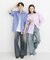 『ユニセックス』リラックスフィットレギュラーカラーショートスリーブシャツ