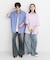 『ユニセックス』リラックスフィットレギュラーカラーショートスリーブシャツ