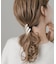メタルスクエアヘアカフ