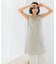 le　SHIRRING MIDI ONE-PIECE