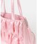 サテンギャザーハンドBAG