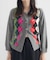 GANNI　Cashmere Wool Mix Cardigan